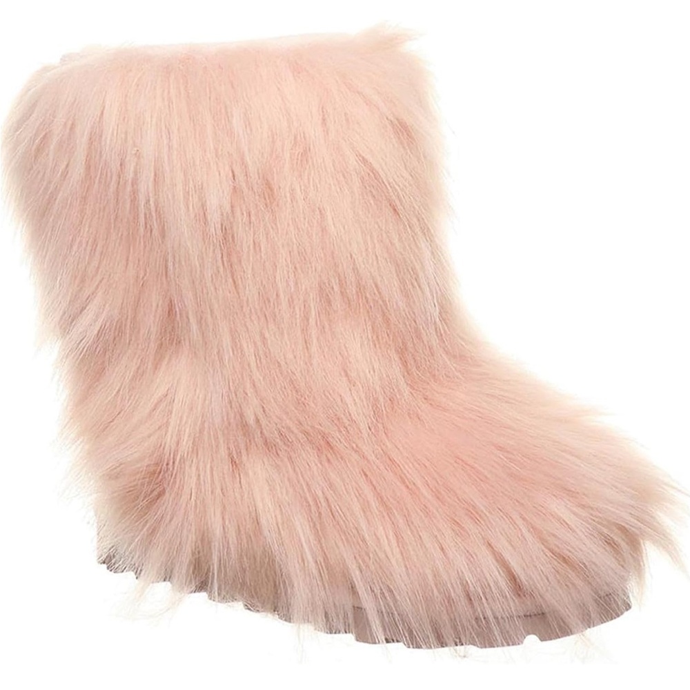 BearPaw Women's Pink Winter Boots